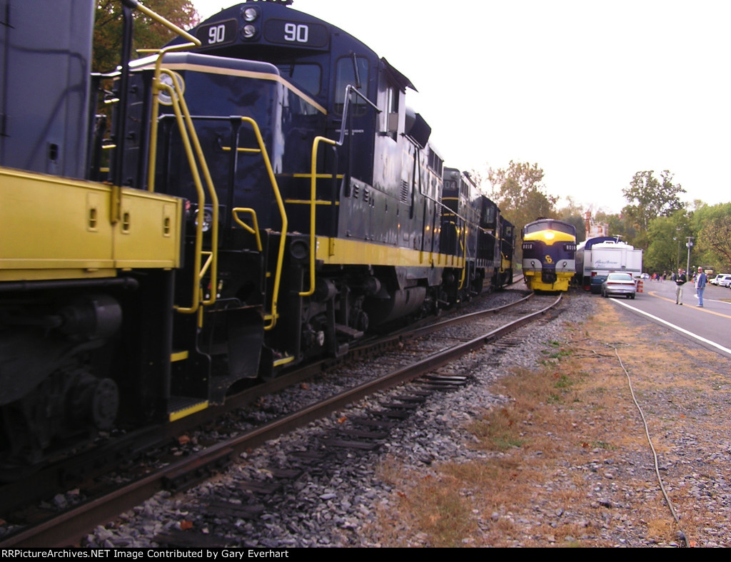 SBVR GP9R #90 - South Branch Valley RR